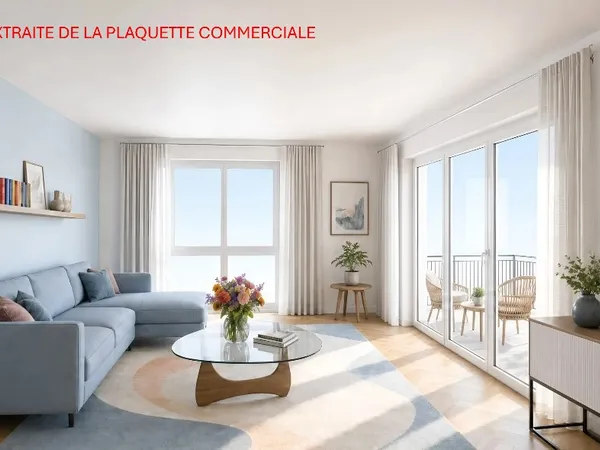 Appartement 3 pièces 60 m²