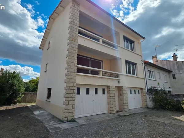 Cébazat centre - appartement 73 m² - 2 chambres - balcon - garage - parking - atelier - dpe c