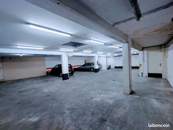 Place de parking sécurisée