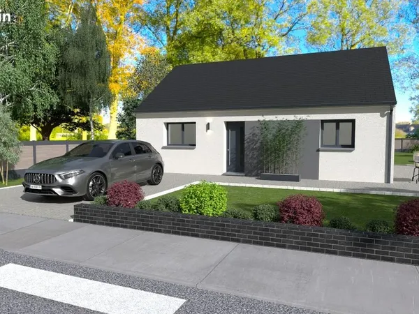Maison 68 m² avec terrain à CHIVRES-VAL (02)
