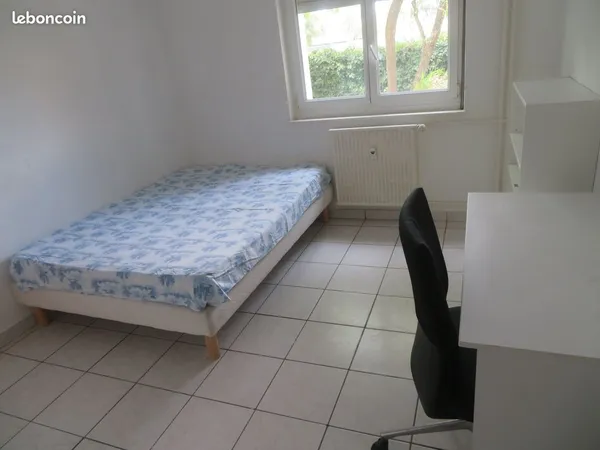Chambre dans colocation à Saint-Louis centre