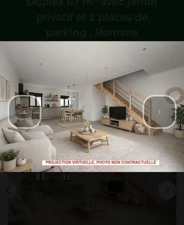 Appartement avec jardin