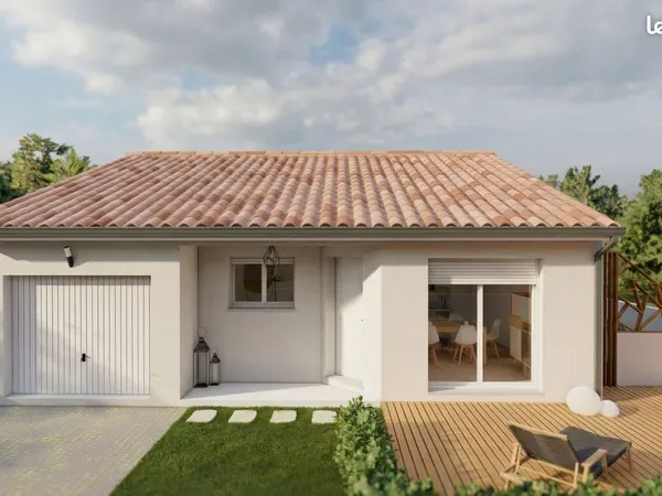 Projet de construction d'une maison de 4 pièces avec terrain à POMAREZ (40)