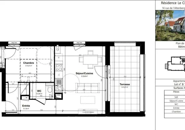 Appartement à louer DORLISHEIM
