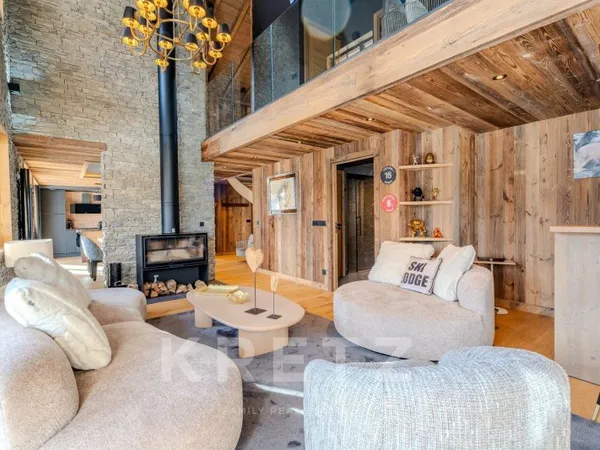 Duplex haut de gamme à Megève avec vue Mont-Blanc
