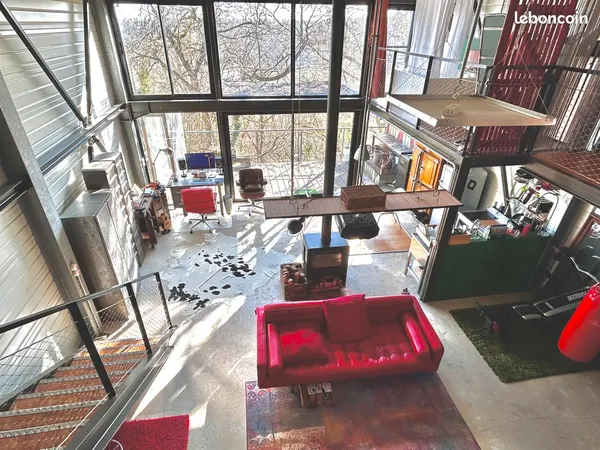 Direct particulier : Maison d'architecte type Loft vue exceptionnelle