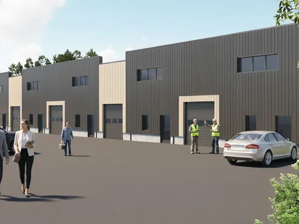 Local d'activités / Entrepôt de 231 m² en cours de construction dans l'agglomération de Cergy Pontoi