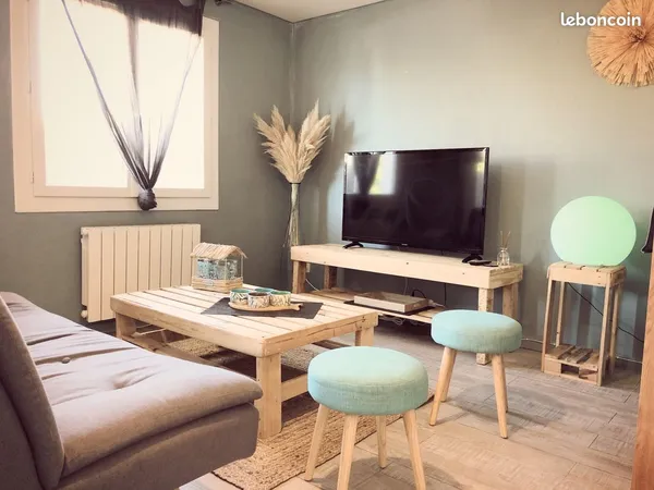 Appartement meublé en Rez de Villa de 40m2 complètement indépendant