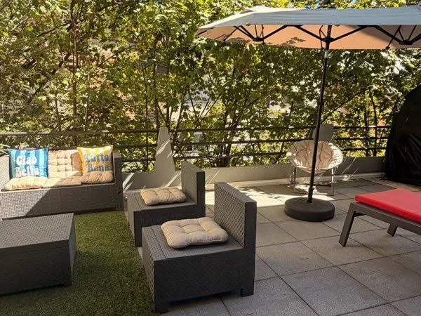 Appartement centre-ville avec terrasse