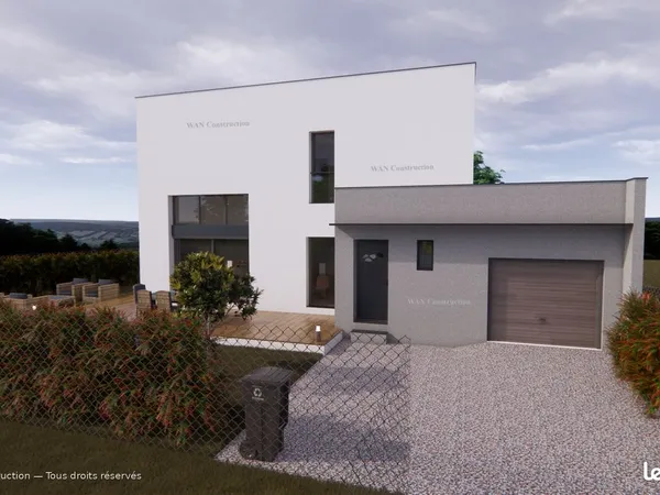 Béziers maison neuve contemporaine avec garage