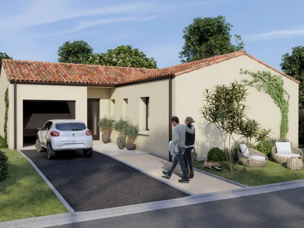 Terrain + maison 89 m²