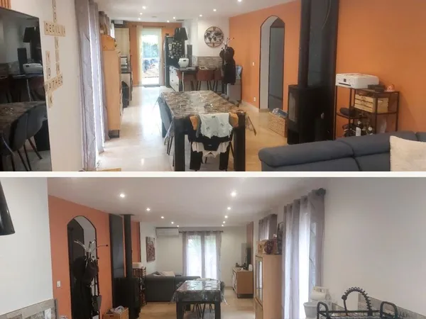 Maison 3 faces de plain-pied