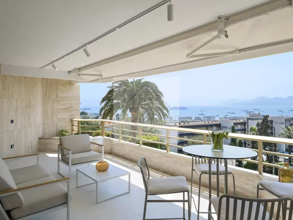 CANNES Californie - Vue panoramique mer  et environnement Cannes !