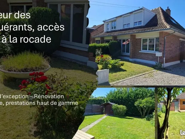 Maison semi-individuelle rénovée - Lambersart (59130)
