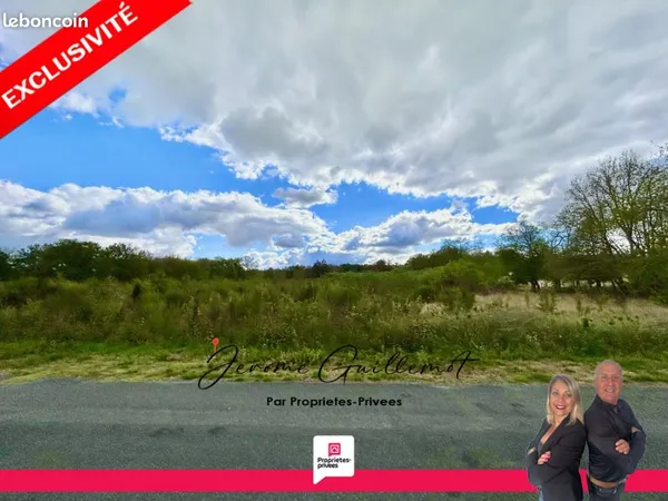 Terrain 3 235 m² Saint Julien Sur Cher