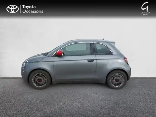 Fiat 500 e 95ch (red) — photo 3