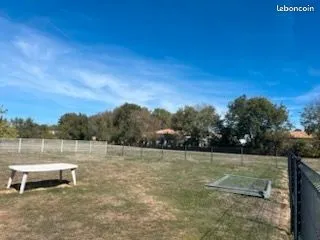 Terrain 500m2 clôture avec portail