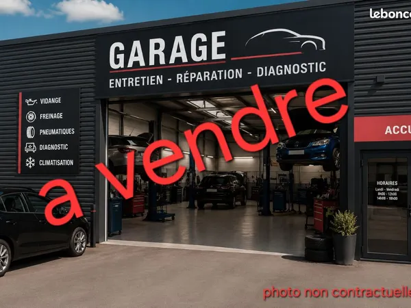 Garage automobile fond de commerce