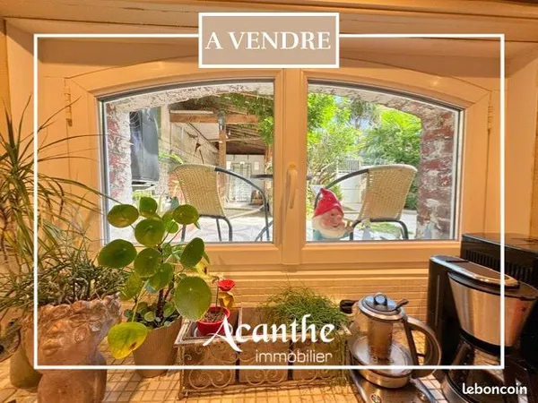 Maison de ville avec jardinet