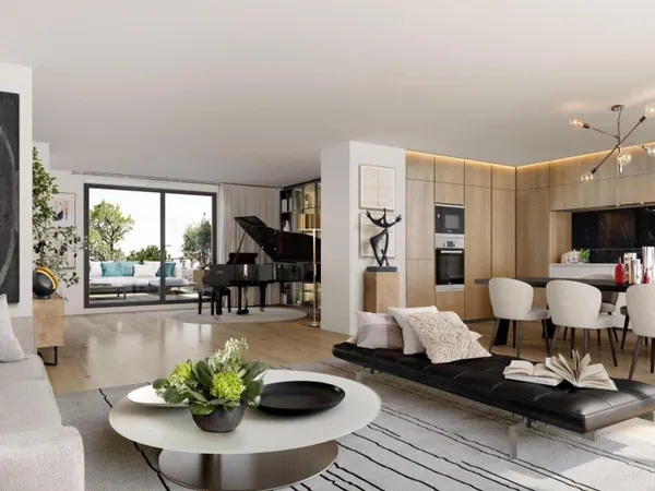 Duplex cinq pièces avec terrasse et jardin privatif