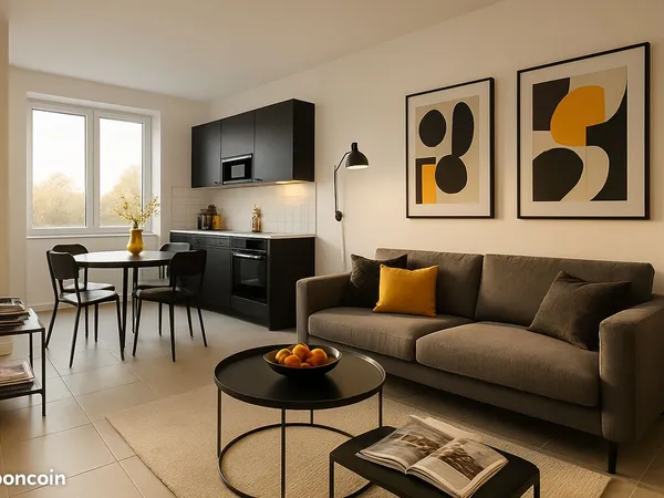 Appartement 2 pièces 38 m²