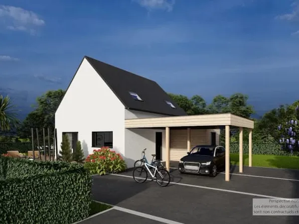 Maison neuve 6 pièces 109 m²