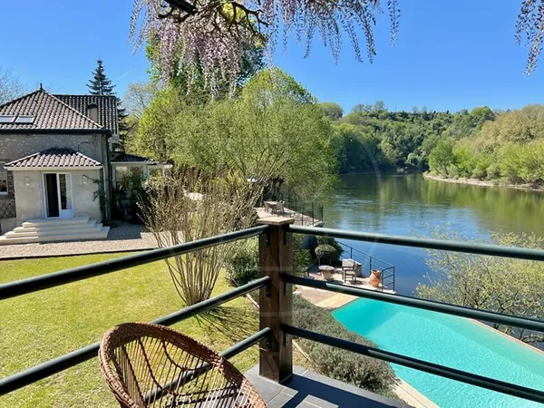 Magnifique maison avec vue exceptionnelle sur la Dordogne