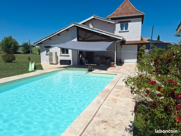 Maison proche de marmande avec mobilié offert