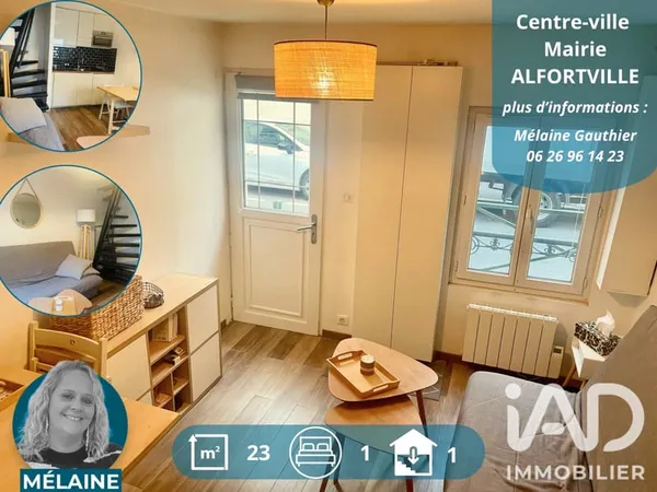 Appartement 2 pièces 23 m²