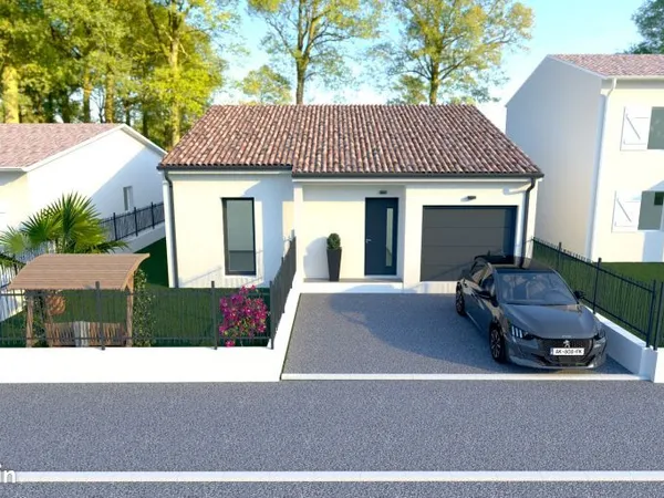 Construction plain-pied 3 chambres avec garage à Vias