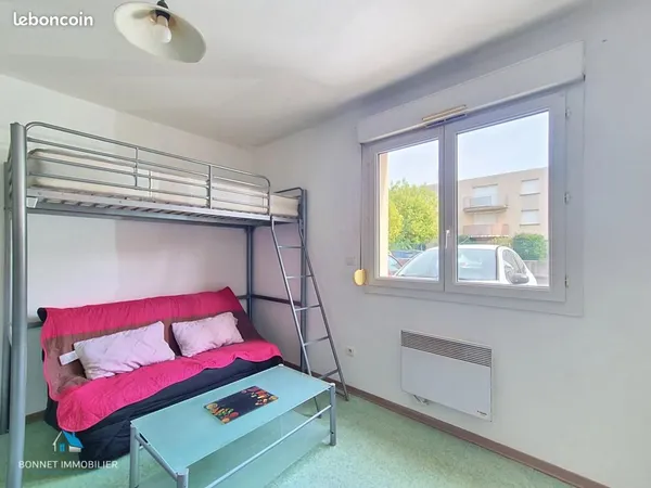 Studio 1 pièce 20 m²