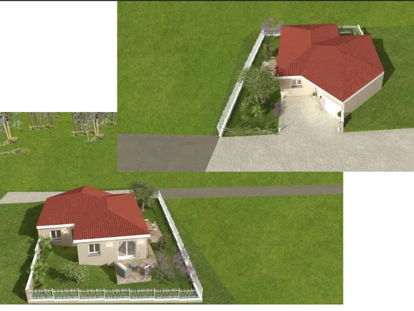 Terrain 400 m²