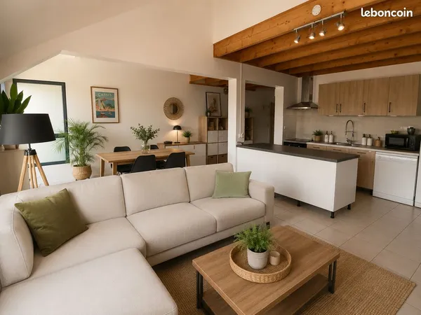 Appartement duplex de 100m²