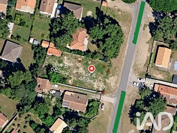 Terrain 469 m²