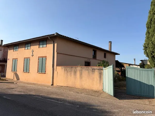 Grande maison de ville avec jardin