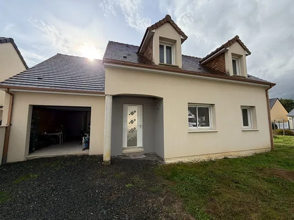 Maison neuve 2025 de 136 m² - 6 pièces - Normes PMR - Vie de Plain-pied - Jardin 400 m²