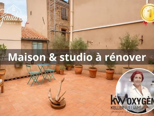 Maison 4 chambres + appartement indépendant - terrasse - fo