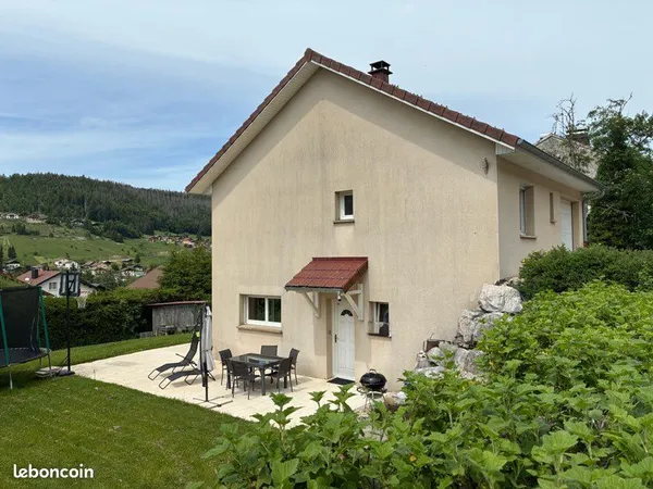 Maison 135m2 avec 980 m2 de terrain - Bois d'amont 530 000