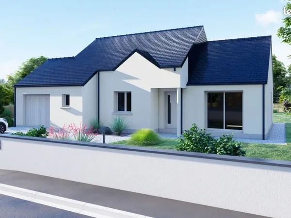 Projet de construction d'une maison 86.16 m² avec terrain à GROSVILLE (50)