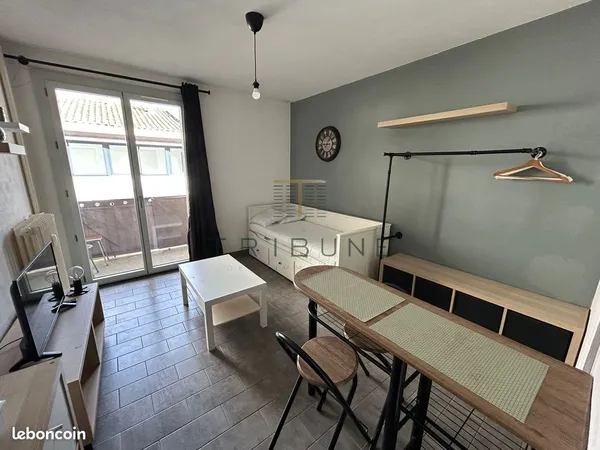 Studio 1 pièce 18 m²