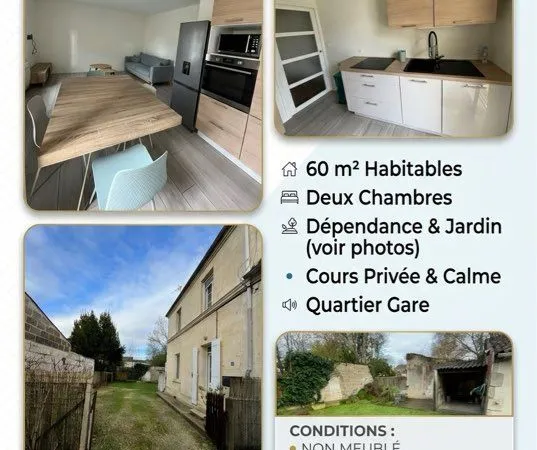 Location maison saintes