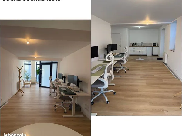 Ensemble immobilier à vendre - 1 local commercial et 2 appartements VAL DU LAYON
