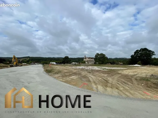 Terrain 750 m² Loupes