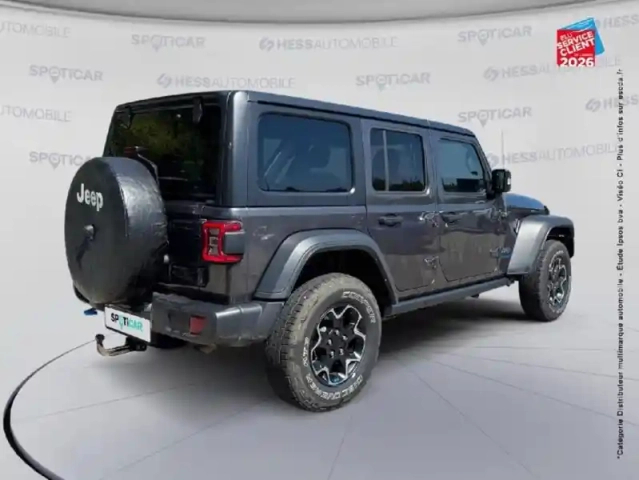 Jeep Wrangler unlimited 2.0 t 380ch 4xe rubicon rock-trac my22 — photo 6