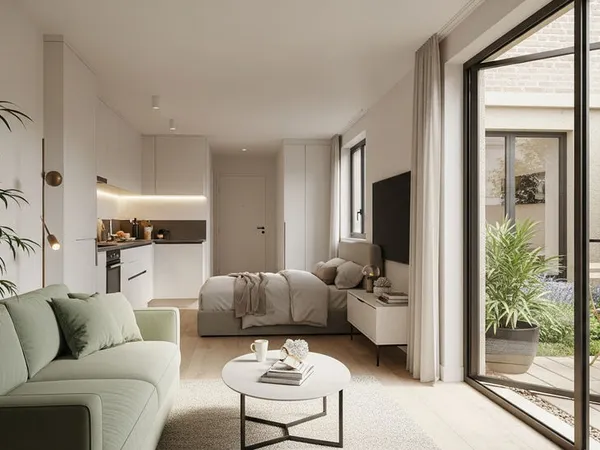 STUDIO de 27m² + UN JARDIN + PARKING - GARCHES