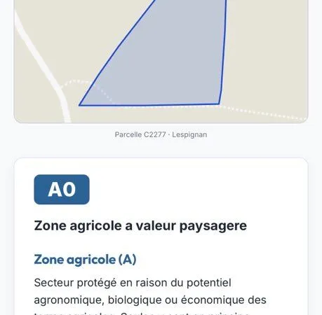Terrain agricole