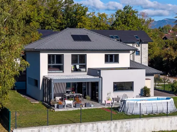 PRÉVESSIN-MOËNS - MAISON INDIVIDUELLE P7 - VUE MONT-BLANC