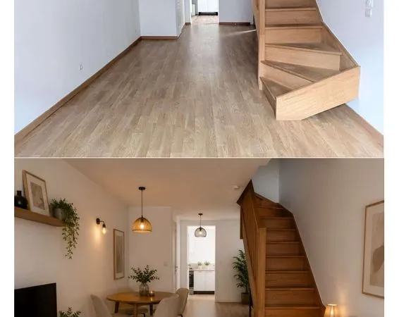 HERBLAY - CENTRE-VILLE - TRIPLEX 3 CHAMBRES - 63,49 m² CARREZ