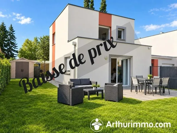 Maison moderne 3 chambres à Seloncourt, 84 m² avec jardin
