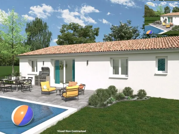 Maison 3 chambres avec suite parentale MARAUSSAN